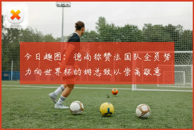 今日趣图：德尚称赞法国队全员努力向世界杯的姆总致以崇高敬意
